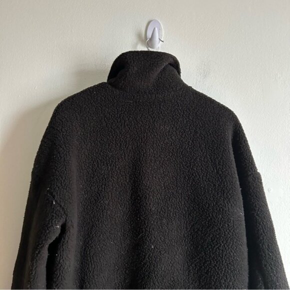 Vallier Sz M Valby Black Sherpa Coat - Picture 7 of 13